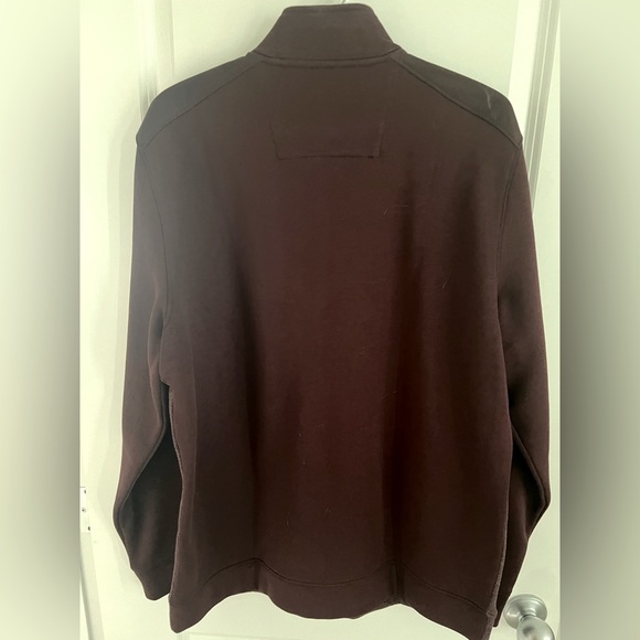Men’s Large Calvin Klein Zip-Up Sweater - Picture 2 of 2